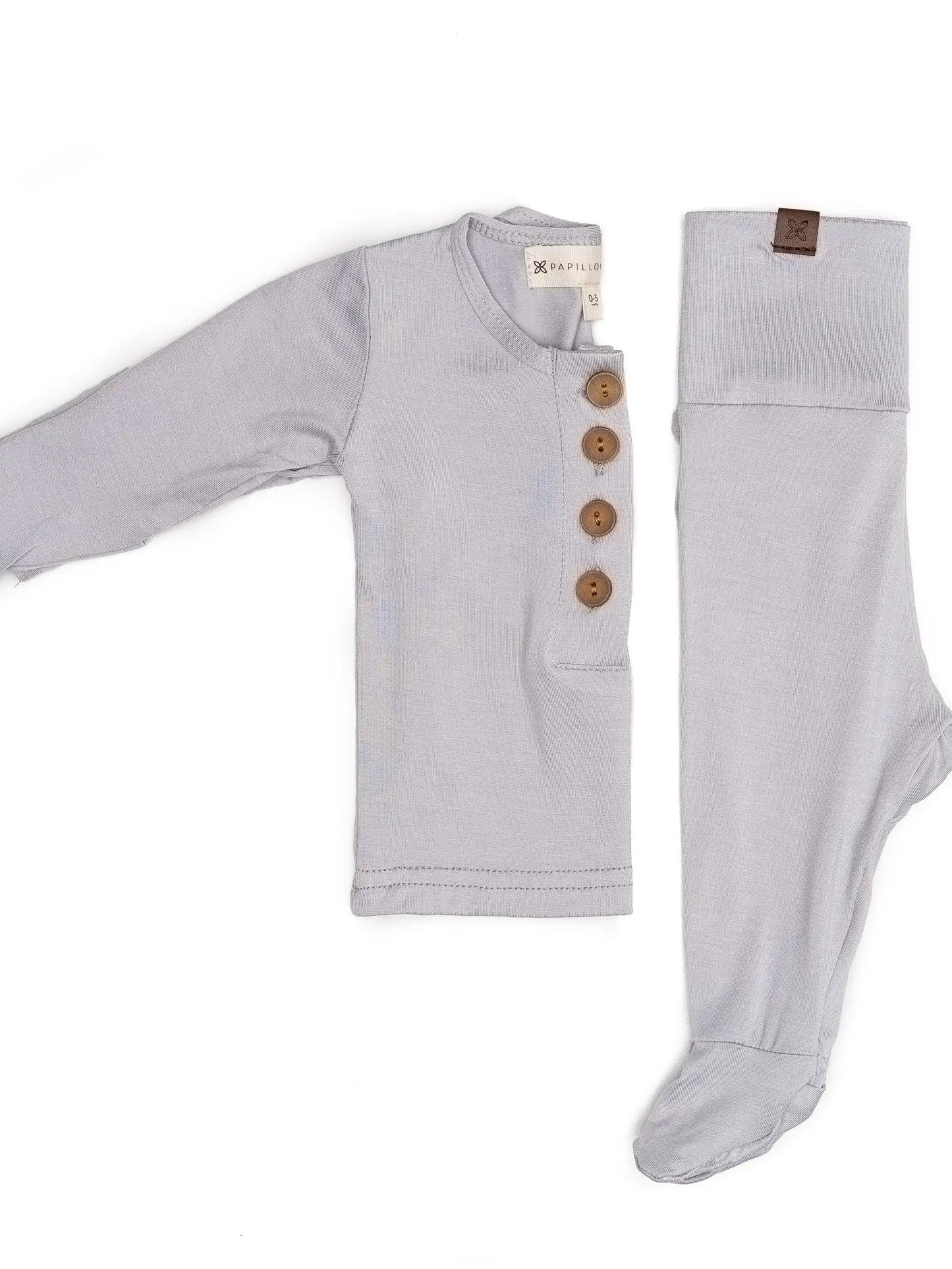 Baby Knits Dove Top + Bottom