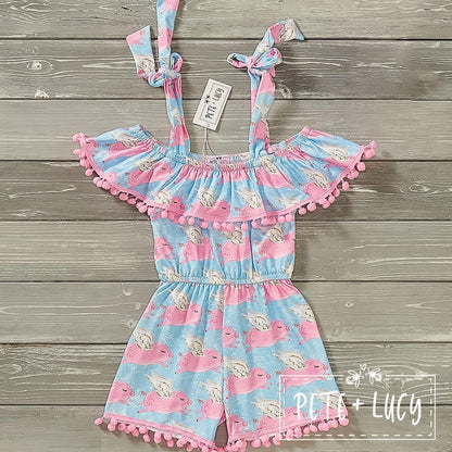 When pigs fly- Romper