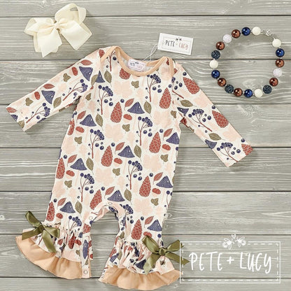 Fun in the Forest- Girl’s Infant Romper
